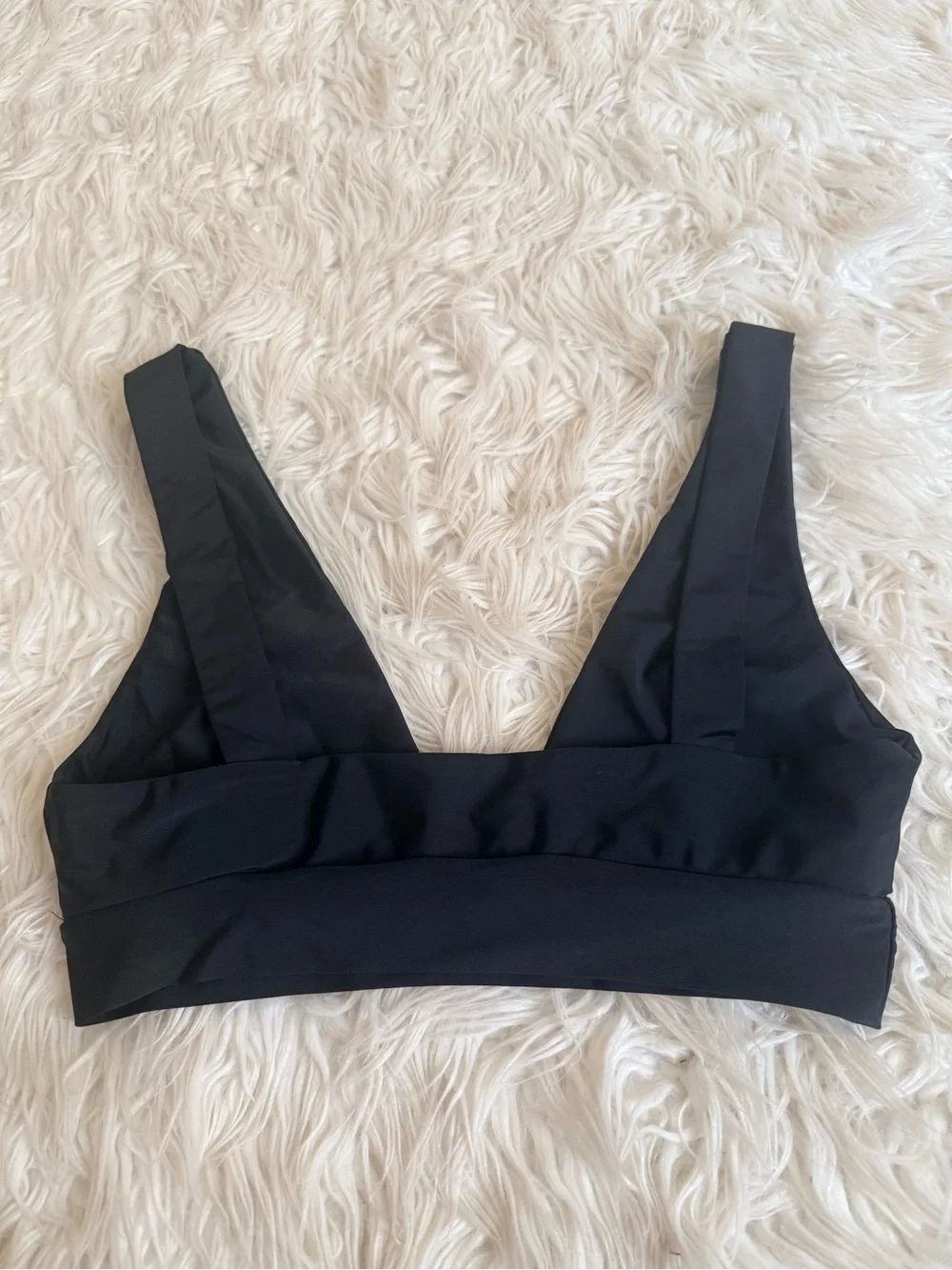 Lulu's Black V-Neck Bralette